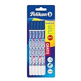 Pelikan Tintenlöscher Super Pirat, Set mit 10 Tintenkillern, Strichstärke B (breit), 9+1 Stück, 317545