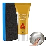 Metal Polishing Paste,Politur Metall & Aluminium Reiniger,Metall Politur Paste,All Metal Polish Cream,Metall Polierpaste,Polierpaste für Metallschleifmittel,All Metal Polish Tube,5g