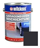 Dynamic24 2,5L Garagen Bodenbeschichtung Beton Boden Estrich Farbe Garagenfarbe Halle Garagenbodenbeschichtung Estrichfarbe Bodenfarbe Betonfarbe Garagenboden (Anthrazit)