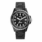 Fossil Damen Analog Quarz Uhr mit Keramik Armband CE1108