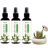 3 Stück 100ml Brasilianisches Holzpflanzenfutter, Pflanzendünger aus Brasilianischem Holz, Brasilianisches Glücksholz-Pflanzenfutter, Zimmerpflanzendünger, Nährstoffe für Pflanzen