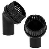 2 Stück Staubsauger Bürste, Hochwertiger Staubpinsel, Universal Staubsauger Aufsatz, passend für Alle Marken Staubsauger Zubehör