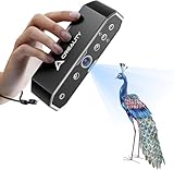Creality CR-Scan Otter 3D-Scanner, 0,02 mm Genauigkeit, Vierlinsen-Stereovision, 24-Bit-Farbscan für Objekte 10-2000mm (schwarz/metallisch ohne Sprühen)