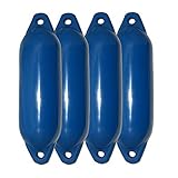 Majoni 4er-Set Bootsfender Star 25 - Farbe blau, Länge 58cm