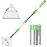 Spinnenfänger Mit Extra Langem Griff & Kupplungsgriff - Berührungsloser Insektenfänger Lebend Fanggerät für Spinnen, Kakerlaken und Käfer, Einfaches Fangen und Freilassen im Haus Terrarium