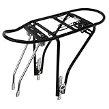 OSOLADY Kleiderbügel Für Die Hintere Ablage Fahrradträger Fürs Auto Fahrradträger Vorne Fahrrad-heckträger Gepäckträger Hinten Hintere Fahrradträger Für Fahrräder Black Aluminiumlegierung