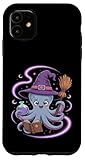 Niedliche Hexe Oktopus Halloween Hülle für iPhone 11