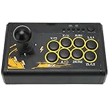 minifinker Kabelgebundener USB-Game-Joystick, Spielkonsolen-Joystick Empfindliche Tasten Stabiles Verbindungssignal Einfach zu bedienen Starke Anti-Interferenz-Fähigkeit für Turbo-Funktion