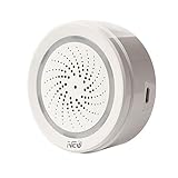 Huusuei Temperatur Luftfeuchtigkeit Alarm Sensor Wifi Sirene Tuya Smart Life App Arbeiten mit für Google Home IFTTT