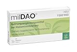 milDAO® – 60 Tabletten | 1.000.000 HDU pro Tablette | Hochaktive DAO bei Histaminintoleranz | 100 % vegan & pflanzlich | Mit Katalase | Lyophilisiert | In Alu-Schutzhülle mit Silicagel