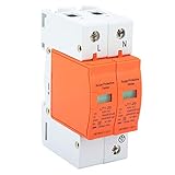 DEWIN Überspannungsableiter, Überspannungsschutz Hutschiene Hausüberspannungsschutz Niederspannungsableiter 2P 10kA - 20kA 420V AC