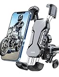 licheers Handyhalterung Fahrrad Handyhalterung Motorrad Fahrrad Handyhalterung 360° Drehbar, Universal Handyhalter Motorrad für iPhone 14/13/12/11 Pro, Pro Max, Mini, Samsung S10 S9, Smartphones