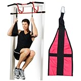 UKCOCO 1 Satz Langlebige Riemen Gewichtheberband Gepolstert Fitnessstudio Muskel Fitnessgurte Gürtel Gewichtheben Stärker Abdomen Schultergurt Bauchgurte Zum Aufhängen Rosy