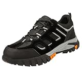 Generisch Sicherheitsschuhe Herren Leicht Arbeitsschuhe Damen Stahlkappe Sportlich Sneakers Atmungsaktiv Mode-Numeric_45