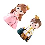 HOMOBABE 2Stücke Prinz Kuchendekoration Figuren Geburtstagskuchen Ornament für Partydekoration Niedliche Cartoon Figuren für Fröhliche und Unvergessliche