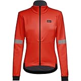 GORE WEAR Damen Tempest Jacket, Rot, 38 EU