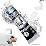 Miioto Sanitärsilikon Transparent, Bad Silikon, Silikon Küche, Silikon Durchsichtig Wasserfest, Anti Schimmel, Silikon für Küche, Bad, Innen- und Außenbereich -100ml
