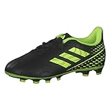 Adidas Copa Sense.4 Fxg J Sneaker, Core Black Team Solar Yellow Bright Cyan, 35 EU