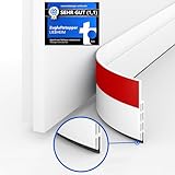 LIEBHEIM Türdichtung Zugluftstopper für Türen 100cm/90cm - Der einzige Windstopper mit Filzabschluss für Kälteschutz, Schalldämmung & Gleiten der Tür - Selbstklebend und einfache Anbringung (Stopper2)