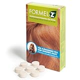 FORMEL-Z ® Fellpflege & Zeckenschutz Hund | Gegen Zecken & andere Parasiten | Ohne Chemie | 83 Tabletten | Von Experten entwickelt | Mit natürlichem Vitamin-B-Komplex | Zeckenmittel für Hunde