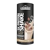 Layenberger 3K Protein Shake Schoko-Kaffee, 75 % Eiweiß und nur 5,9 % Kohlenhydrate bei nur 1,8 g Zucker, (1 x 360 g)