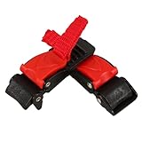 Kichvoe 2 Stück Motorrad Helm Schnalle Schnellverschluss Sicherer Helmverschluss für Dot Ece Motorradhelme Austauschbare Helmbefestigung für Off Road und Straßenfahrer