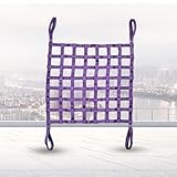 Anhängernetz - Hochleistungs-Hebenetz aus flachem Nylon, reißfeste Sicherheits-Hebenetzgurte, Tragkraft 0,3–3,5 Tonnen, für Arbeitsausrüstung im Boots- und Containerbau(4 X 4M/Mesh 20cm/Load 3.5t)
