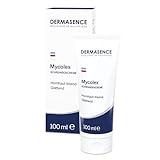 DERMASENCE Mycolex Schrundencreme, 100 ml – Creme gegen starke Hornhaut & Risse, Urea 40%, glättet & pflegt trockene Füße, Schrundensalbe bei Schrunden, vegan, ohne Parfüm