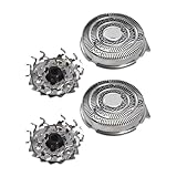 Kompatibel Mit Philips Head AT751 HQ8240 HQ8250 HQ9070 HQ9160 HQ9170 HQ9190. Rasierer HQ9 Ersatz-Rasierklinge(9pcs)