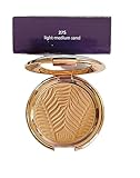 TARTE Amazonian Clay Puder Foundation, Hellmittel-Sand 27S, 8g, mit Spiegel, Rosegold-Design