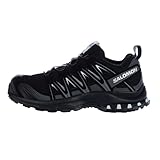 Salomon XA Pro 3D Damen Trailrunning- und Wanderschuhe, Outdoor-bereit, Grip, Langlebiger Schutz, Black, 42