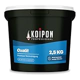 KOIPON Oxalit 2,5 kg Teichschlammentferner zur Teich Reinigung von Laub, Teich Schlamm und Ablagerungen wirkt innerhalb weniger Minuten mit Sauerstoff