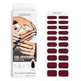 NÉONAIL Nagelfolie UV Härtend - Gel Stickers Easy On - UV Gel Strips - Fingernägel zum Aufkleben - Nagelsticker - Nagellackstreifen - Nagelaufkleber - Aufkleber Nägel - M05