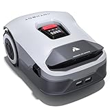 ANTHBOT Genie 600 Mähroboter ohne Begrenzungskabel, Empf. 650 m², Max. 850 m², Rasenmäher Roboter mit RTK+4-Kamera Vision, Präzise Navigation, KI-Hindernisvermeidung, Rasenroboter mit App-Steuerung