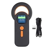 Odorkle Tierchipscanner EMID FDX B Haustierchipleser mit 1,44-Zoll-TFT-Bildschirm 240 Datenspeicher