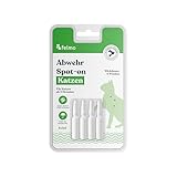 FELMO Abwehr Spot-on für Katzen (4x1ml) mit Margosa-Extrakt und Geraniol zur natürlichen Prävention gegen Zecken, Flöhe & Mücken – ohne Chemie