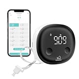 Fitdays Smart Körpermaßband, LED HD-Vollbildschirm Einziehbare Bluetooth Fitdays APP Überwachung Körperfett BMI Tool für Fitness Shape & Gewichtsverlust