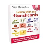 Syengery Buchstaben Und Zahlen Lernkarten | Vokabelkarten Set Mit 100 Stück - Frühförderung Vorschulaktivitäten Lernmaterial Für Kinder Ab 1 Jahr