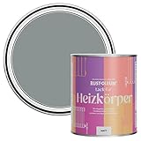 Rust-Oleum Hitzebeständiger Heizkörperlack in mattem Finish -Blaugrau 750ml