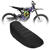 Dirt Bike Sitzbezug, Motorrad Sitzbezug Anti-Rutsch Pad Sitzbezug für Sur-Ron X/S Sur Ron Light Bee Elektrofahrrad-Schwarz