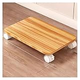 Mobiler Druckerständer mit feststellbaren Rädern für Home Office, platzsparender Untertischwagen