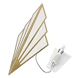 Gadpiparty 1Stk Wandlampe led wall lights wall lamp led wandlichterketten nightstand lamp wansleuchte flur wandleuchte Nachttisch Wandleuchte Schlafzimmer helle Einrichtung Metall Golden
