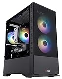 ABS Cyclone Aqua Gaming PC - Windows 11 - Intel Core Ultra 7 265KF - GeForce RTX 5070 - DLSS 4 - AI-Powered Performance - 32GB DDR5 6000MHz - 1TB M.2 NVMe SSD - CA265KF5070