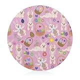 Kaninchen Ostern Schneidbrett Rutschfest Glasbrett Glasschneidebrett Für Obst Gemüse Fleisch 20 cm