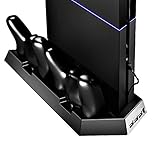 Link-e : Vertical Standfuß Kuhler Kompatibel mit Playstation PS4 Konsole
