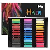 Weiche Pastellfarben 36 Farben – Softpastellkreide Set für Künstler, Ideal als Tafelkreide Bunt & Haarkreide für Kinder – Perfekt zum Zeichnen, Malen, kreative Projekte & temporäre Haarfärbung.