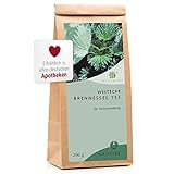 Weltecke Brennnessel-Tee lose 250 g | Arzneibuch-Qualität in Deutschland hergestellt & kontrolliert | Frisch-würziges Aroma | Schonend getrocknete Brennnesselblätter | Loser Kräuter-Tee