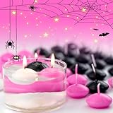 60 Stück Schwimmkerzen Weiss, Dekorative Schwimmende Kerzen, 3.8 * 1.5cm Wasserkerzen, Schwimmende Teelichter, Schaffen Sie Eine Atmosphäre