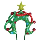 Aufblasbares Weihnachtsringwurfspiel | Schul-Weihnachtsbaum-Ringwurf-Kopfringe,Interaktives Spielzeug Aufblasbar Aktivität Für Kinder Erwachsene Familie Drinnen Draußen