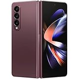 Samsung Galaxy Z Fold4 Smartphone, Android-Handy ohne Vertrag, 12GB RAM/256GB Speicher, 50-MP-Kamera, Lange Akkulaufzeit, Burgundy